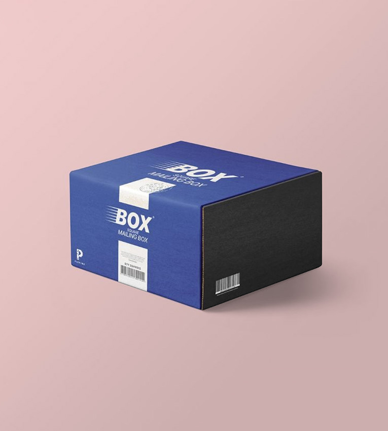 Black Shipping Boxes